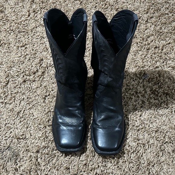 J.B. Dillon Square Toe Western Boots - Picture 3 of 3